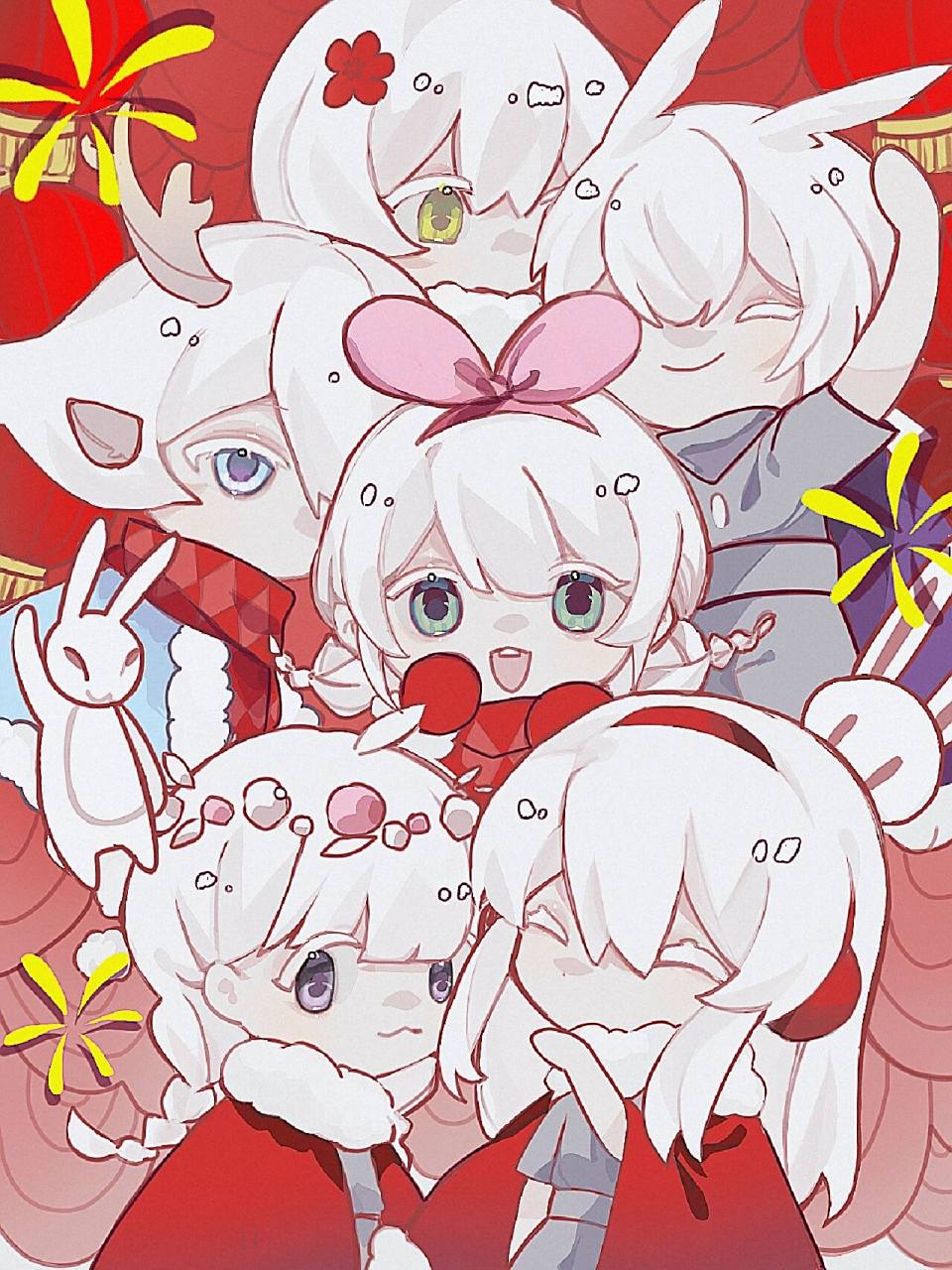 画了光遇壁纸 顺便参加一下活动——如果人多的话……就争取一下整个