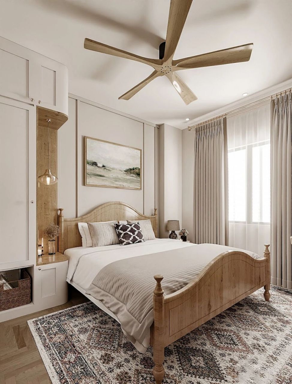 卧室转角衣柜,还自带床头柜? 你是懂什么叫"一柜两用"的! .