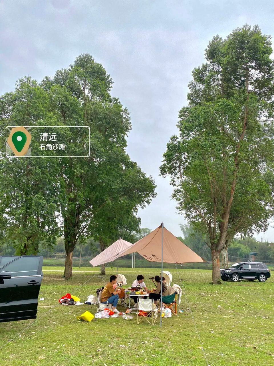 又去露营啦9115|清远石角沙滩 广州周边游 周末好去处7515