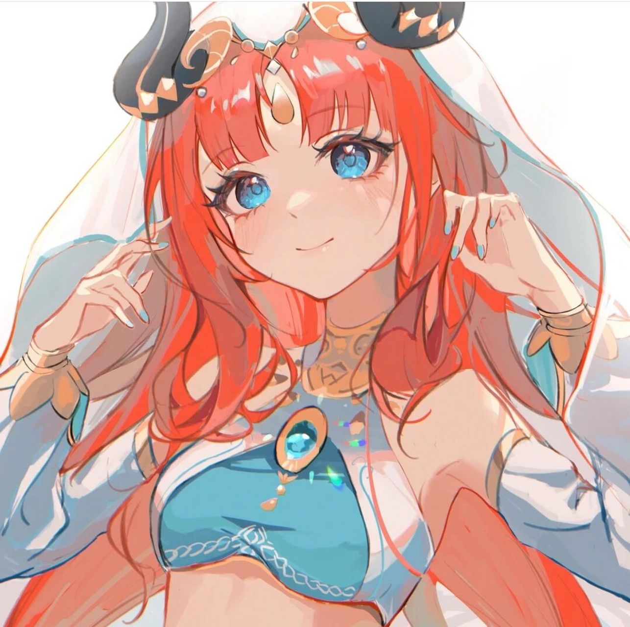 妮露绝美头像~喜欢妮露的快来 "让我为神明   献上花神之舞吧" 图片