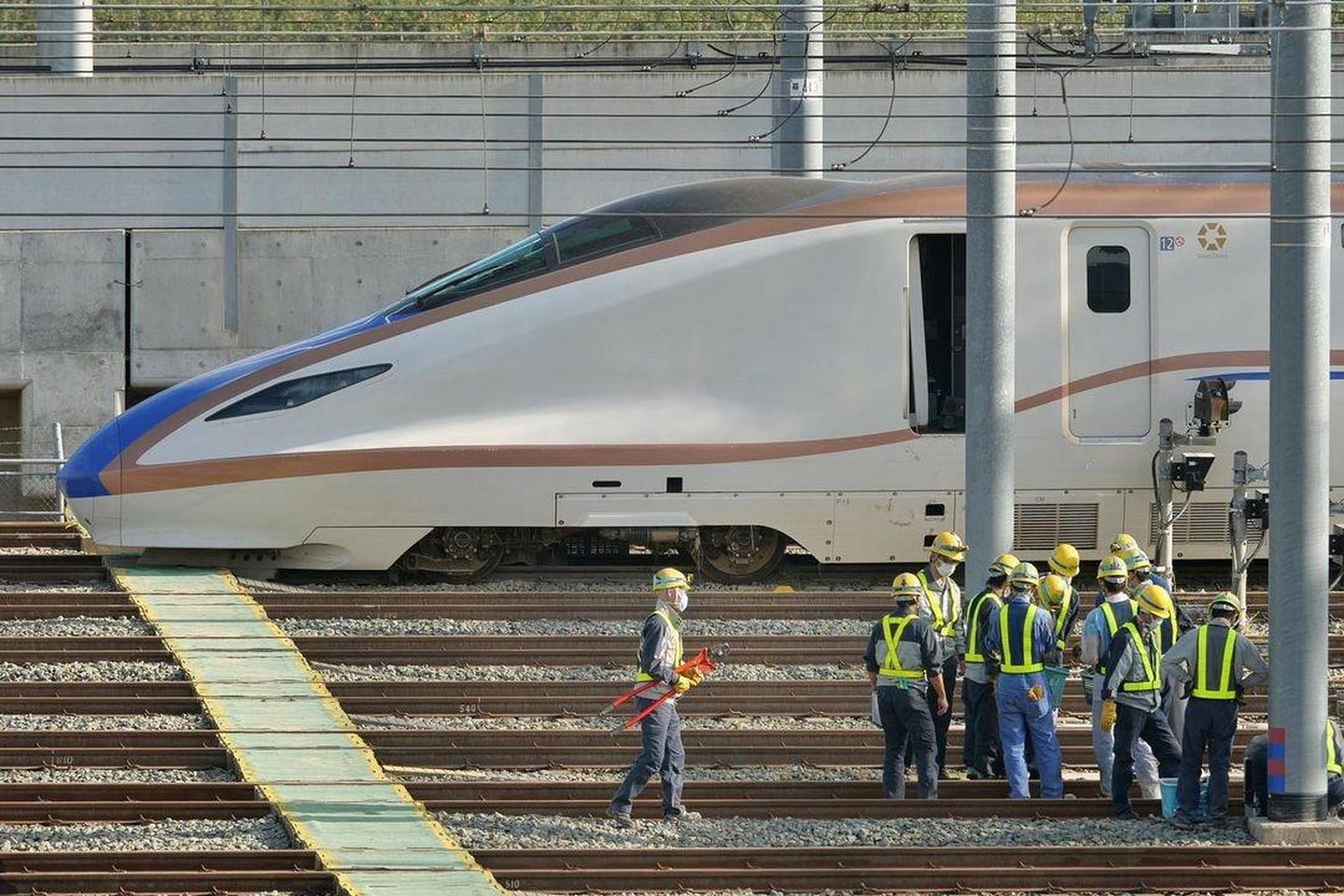 新干线e7系/w7系电力动车组.