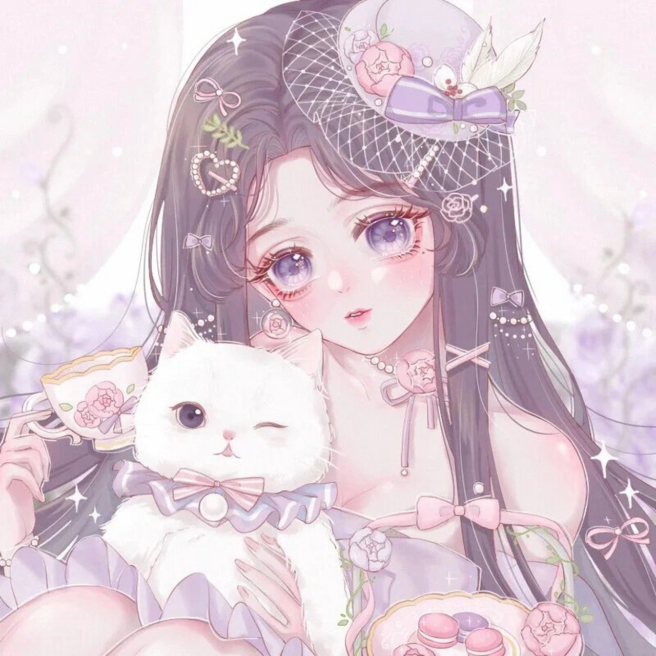 仙气动漫女生头像 又是可爱的女生头像哦～(1709700917)