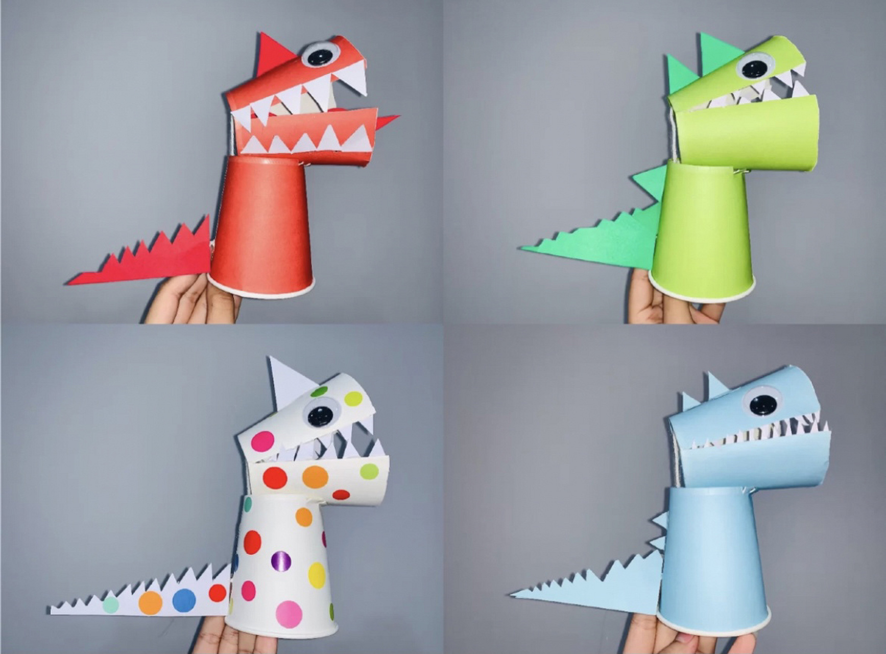 环保服装恐龙制作教程图片