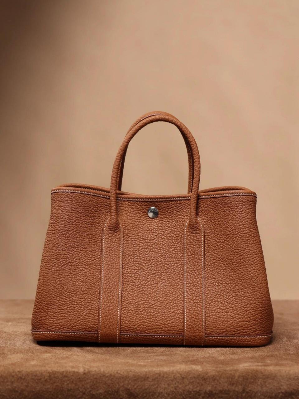 分享一只超级全能的包包 hermes 爱马仕  garden party 30 金棕花园包