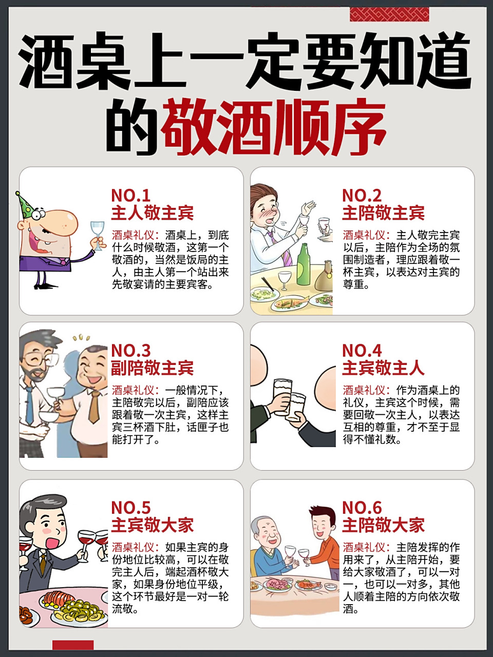 1 主人敬主宾 酒桌礼仪:酒桌上,到底什么时候敬酒,这第一个敬酒的