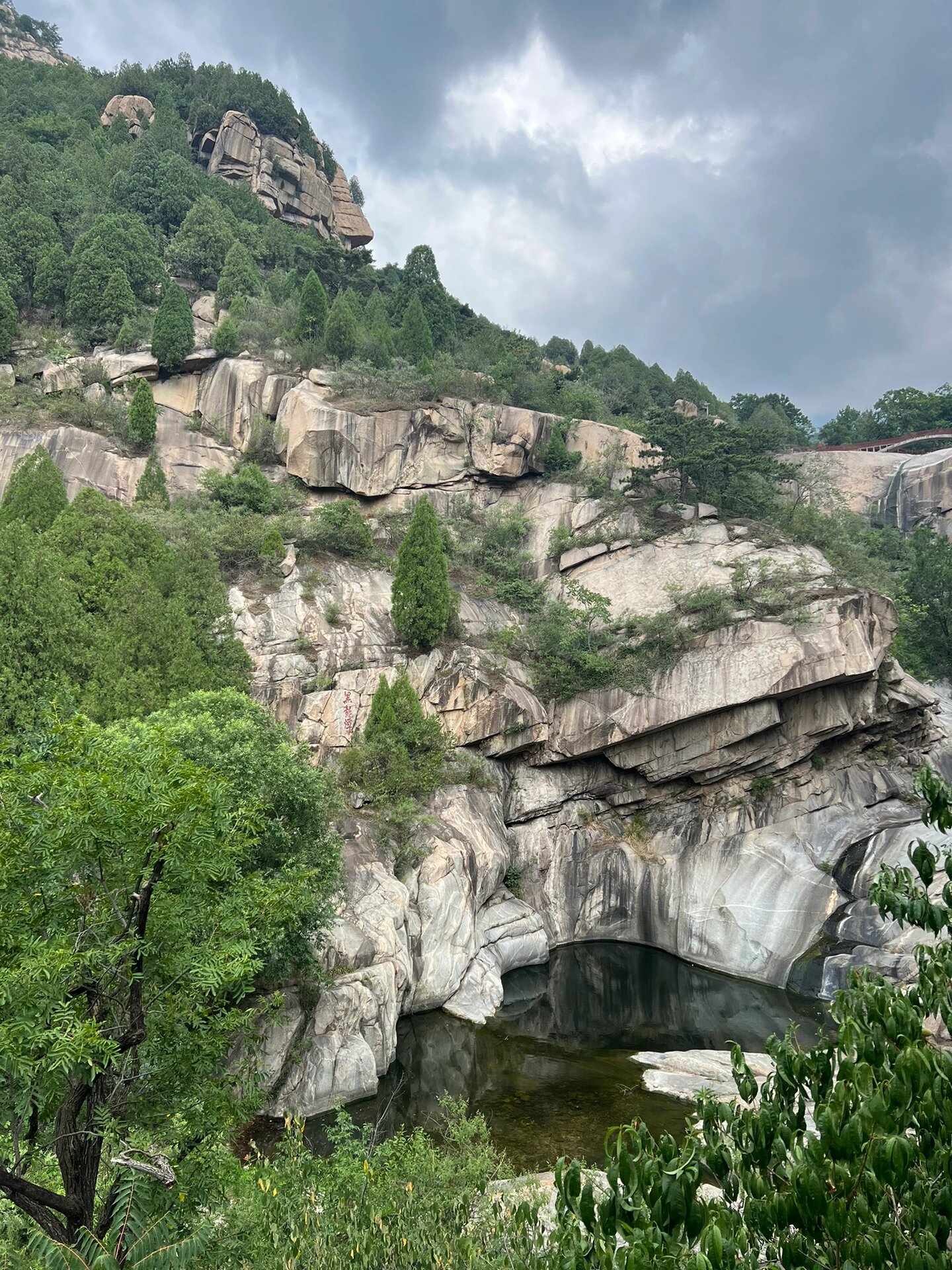 泰山扇子崖 | 不一样的山顶美景7215