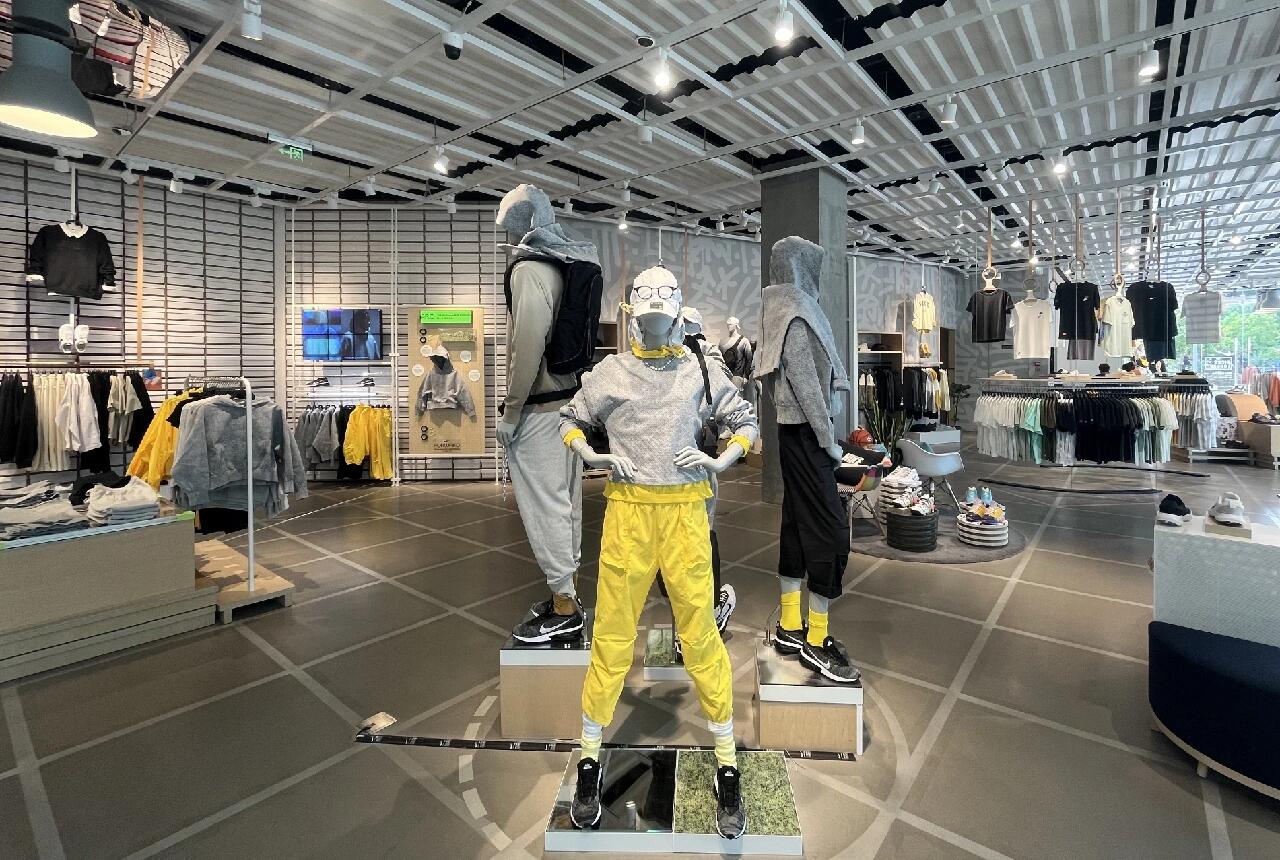 陈列鉴赏‖nike模特穿搭