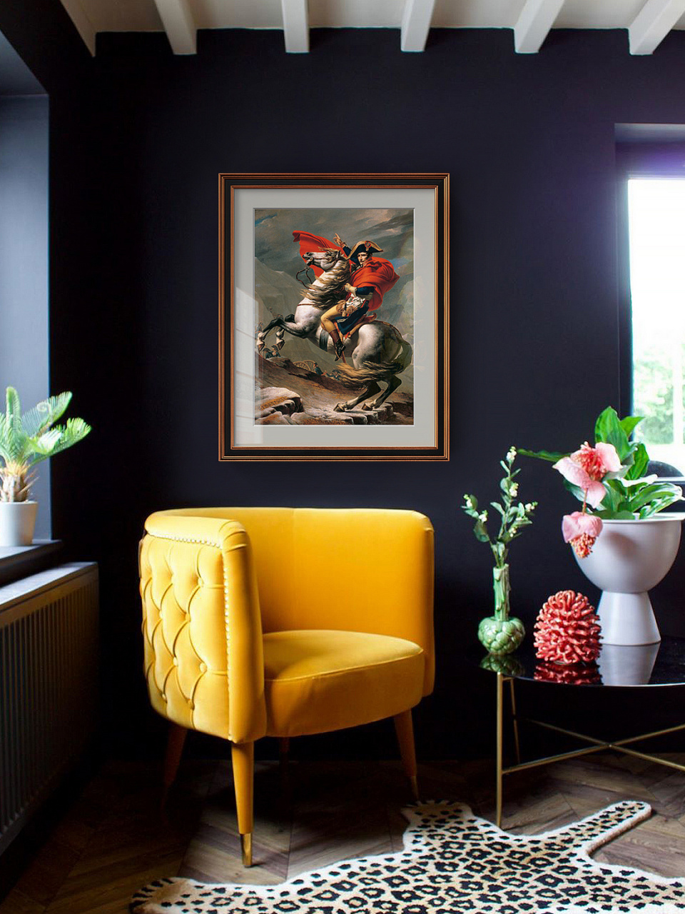 《拿破仑翻越阿尔卑斯山》 雅克·路易·大卫(jacques-louis david