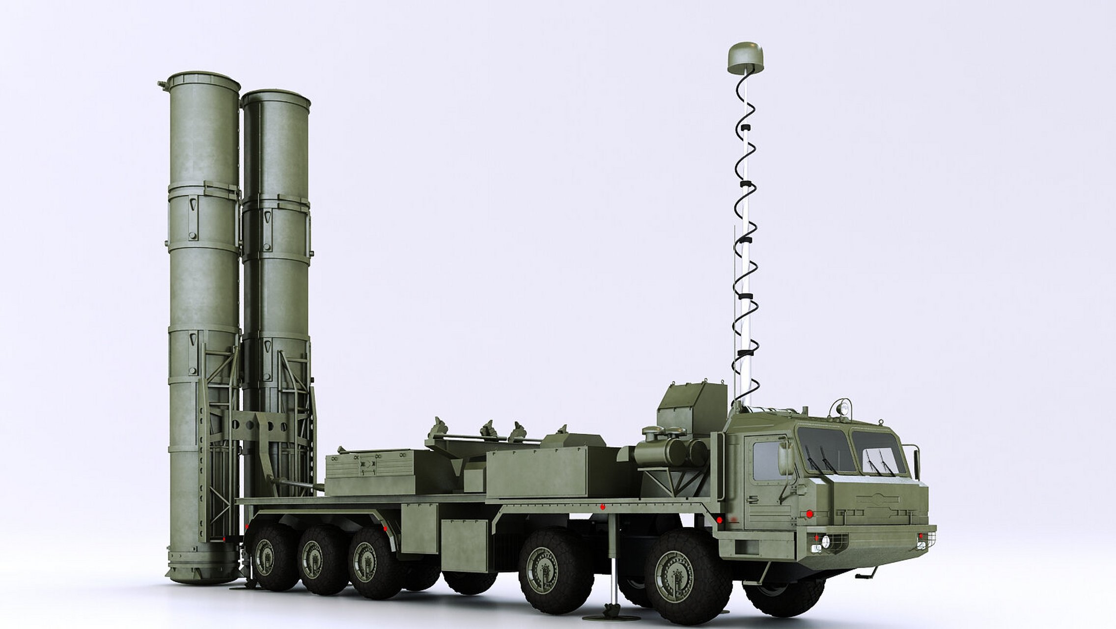 俄罗斯 s-500普罗米修斯防空导弹系统 发射及运输车 9a83mk