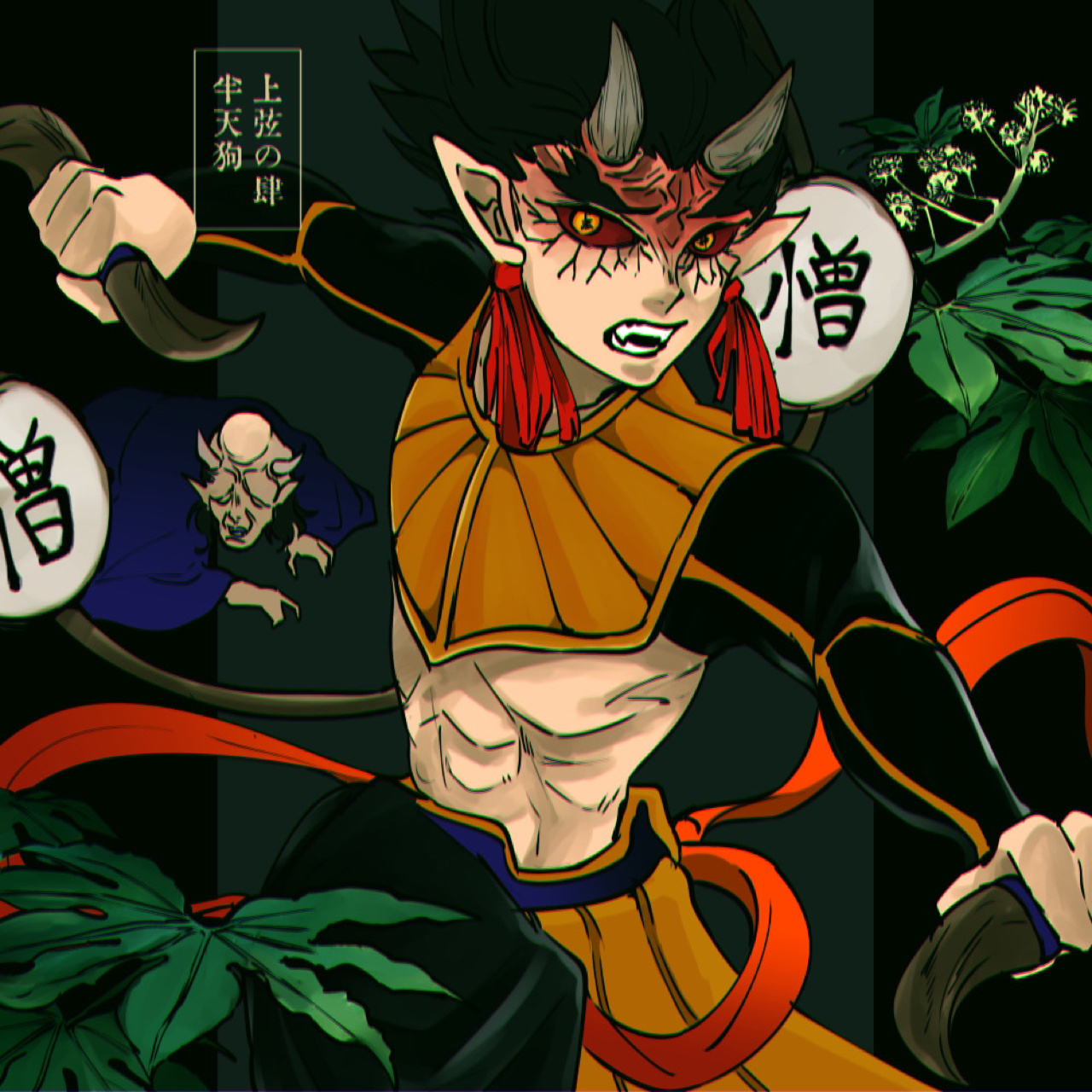 十二鬼月上弦合集,上弦一到六鬼灭之刃壁纸 十二鬼月上弦合集,上弦一