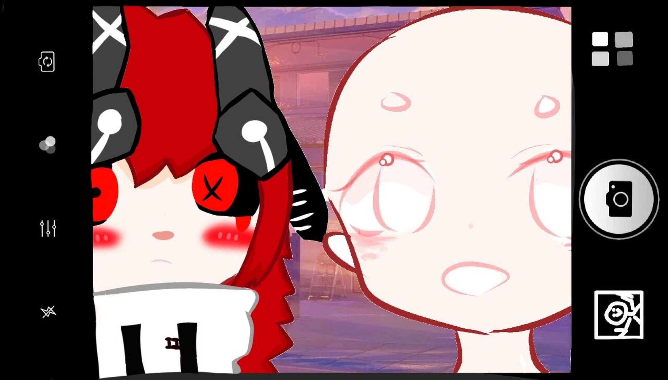 凹凸世界赤星梦女模版 自己画的好吧,点赞就可抱走 ,那个赤星真的太