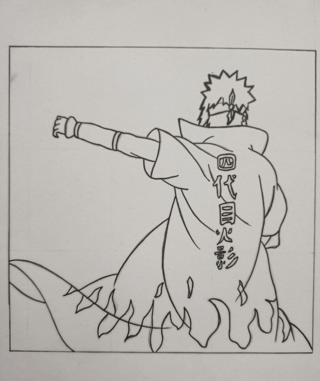 颜色差不多即可#火影忍者##波风水门