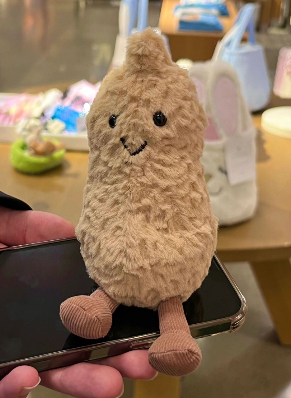 挑战全网最完美的jellycat小花生 前段时间在波特兰的nordstrom看到的