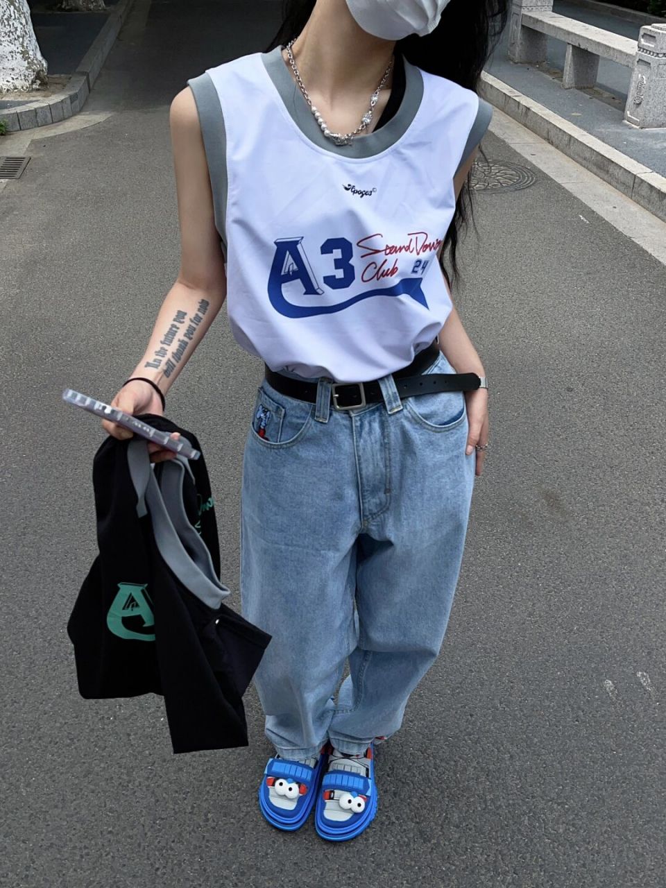 嘿嘿 最近爱的 很酷 很甜 很飒 	 #每日穿搭# #夏日甜酷女孩##得物