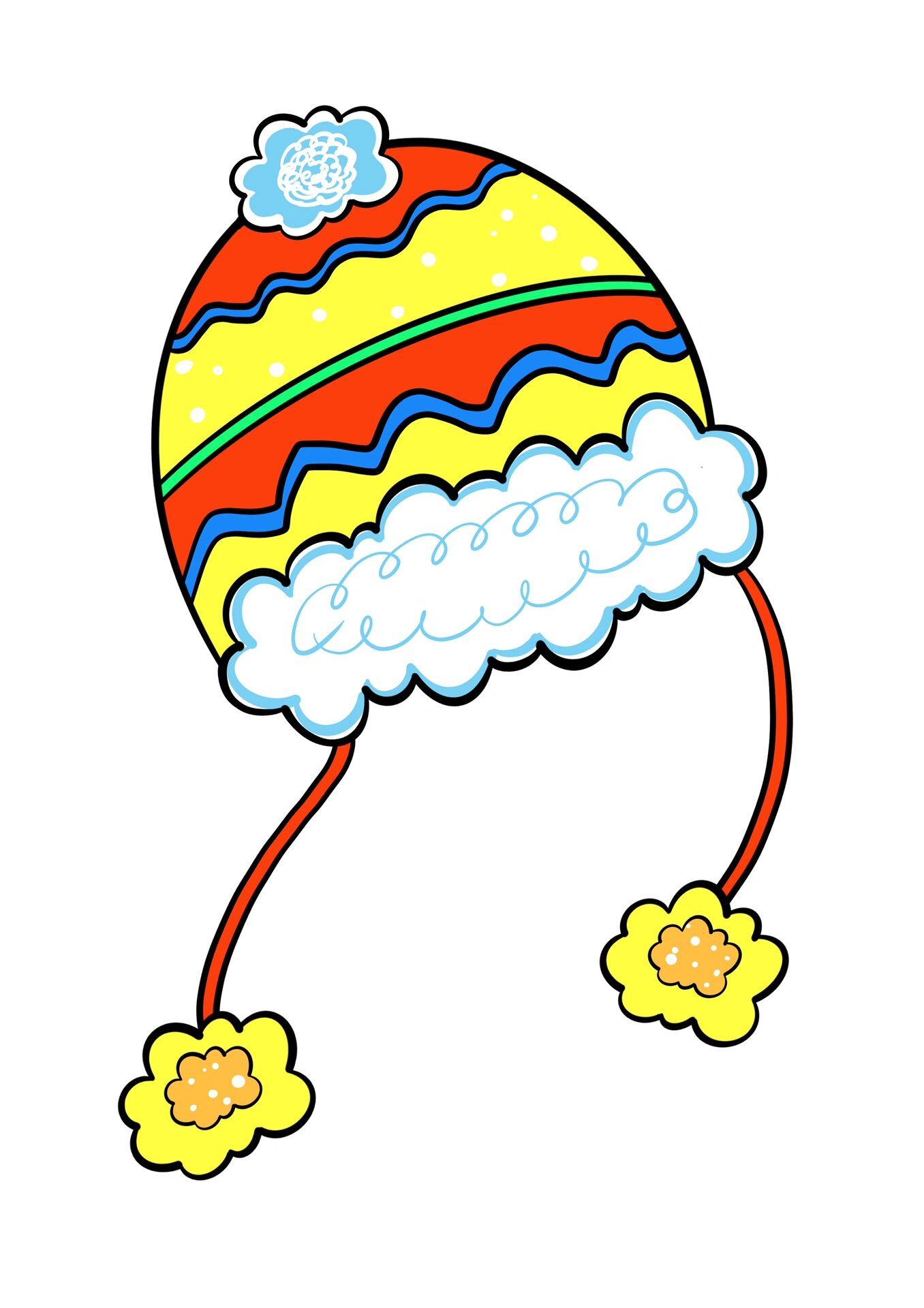 儿童简笔画帽子教程 儿童创意简笔画教程,小学生简笔画教程,一学就会