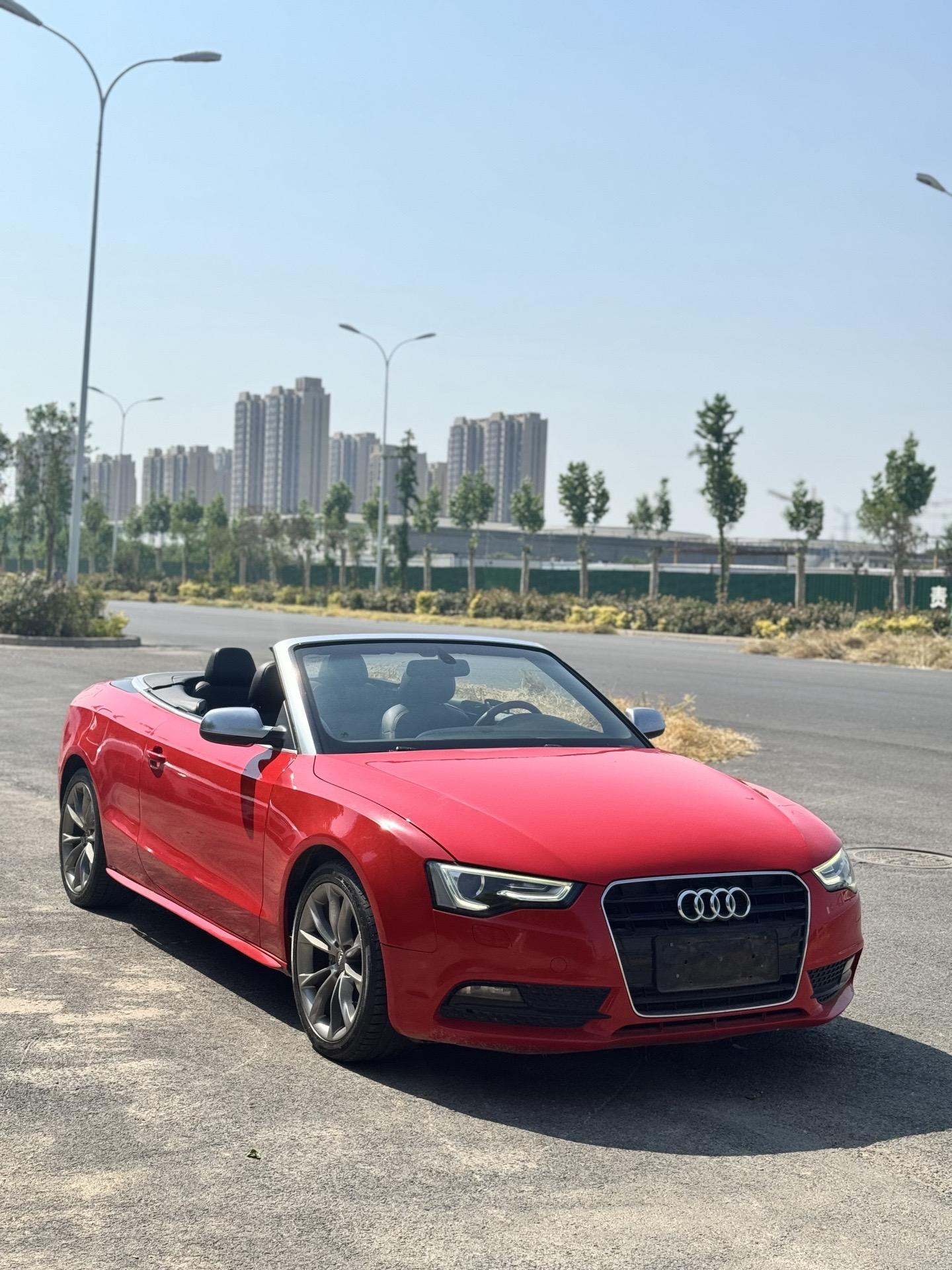 9 万  15年新款奥迪a5  软顶敞篷  零首付  全国远程分期二手车批发