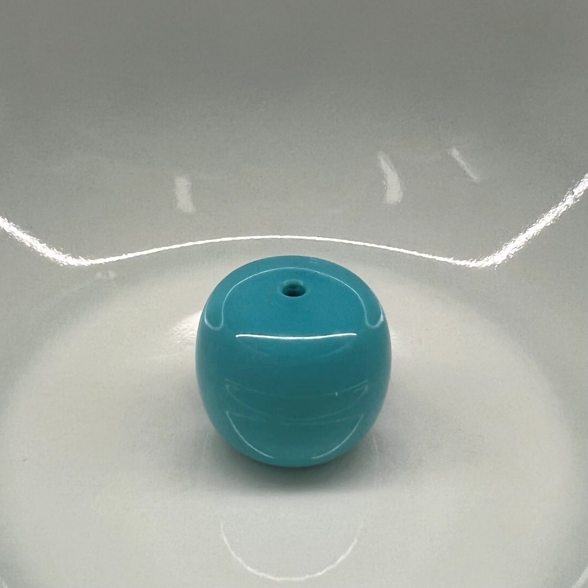 云盖寺暴力蓝料|无油绿松石的顶级状态