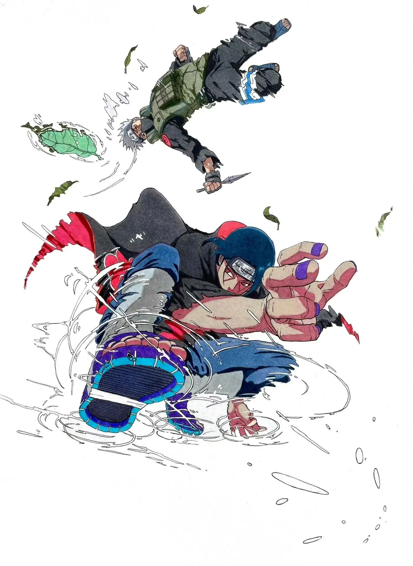 宇智波鼬 vs 旗木卡卡西