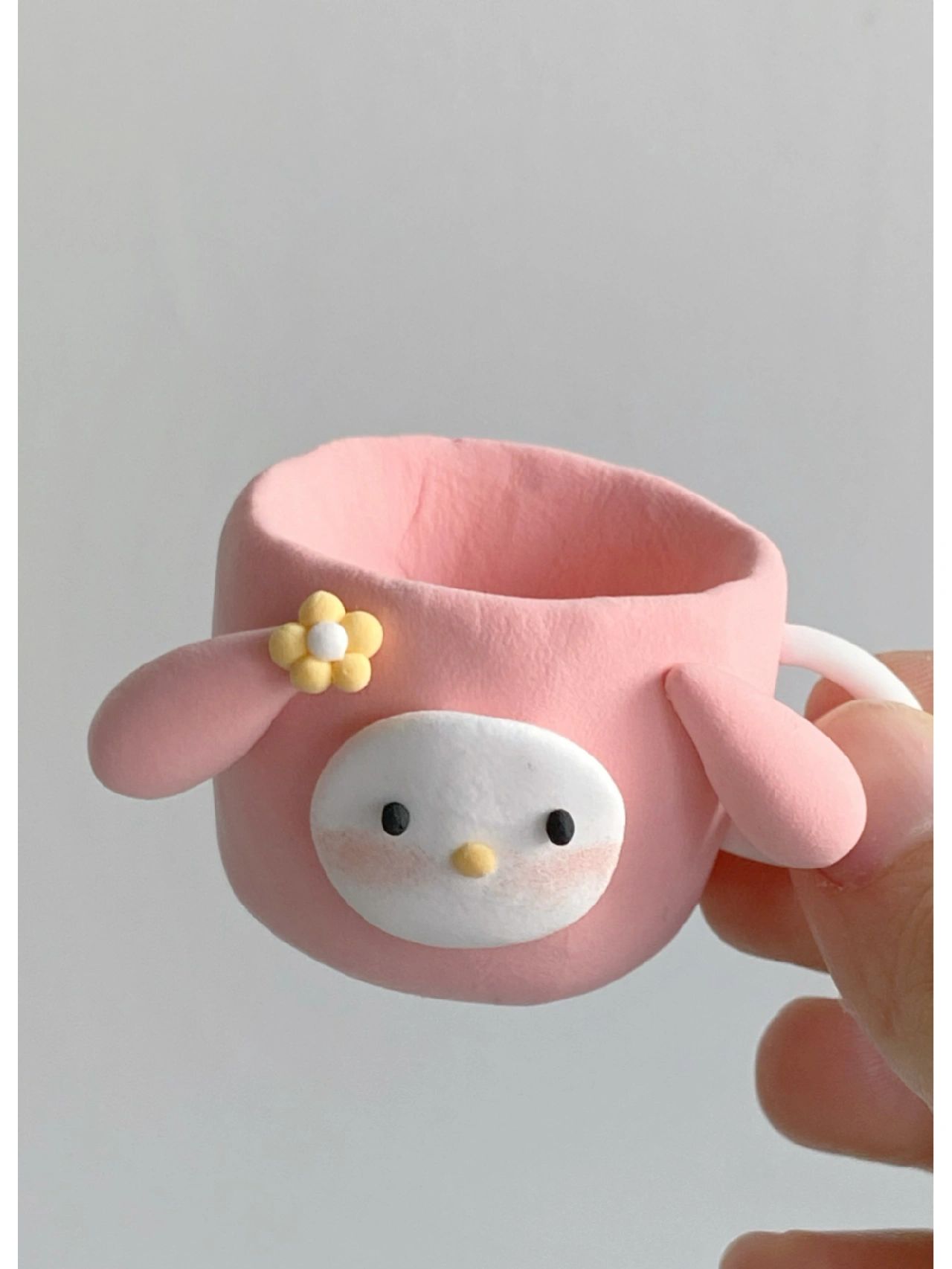 粘土杯子|又是可可爱爱的喝水杯呀