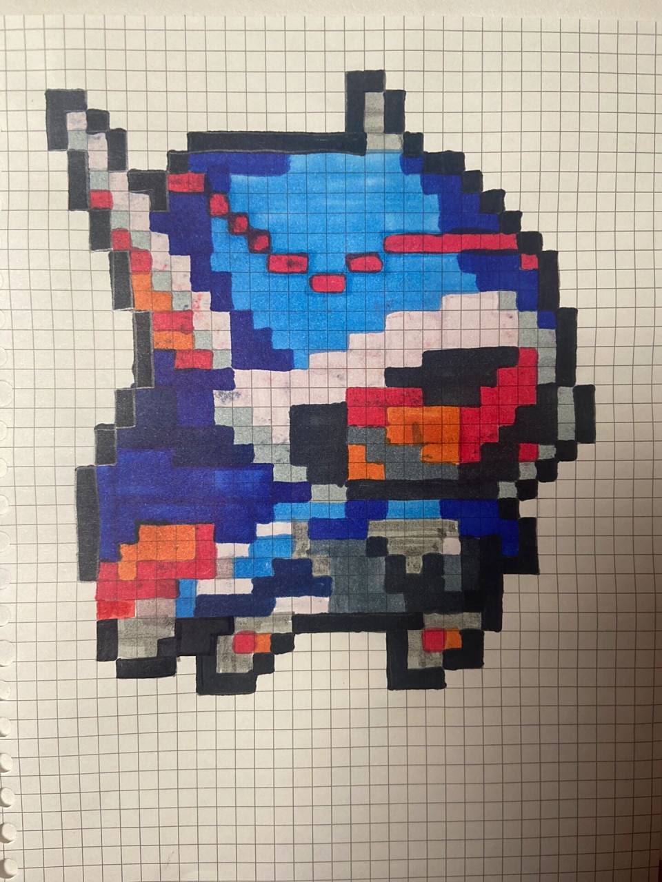 元气骑士-刺客皮肤像素画打卡