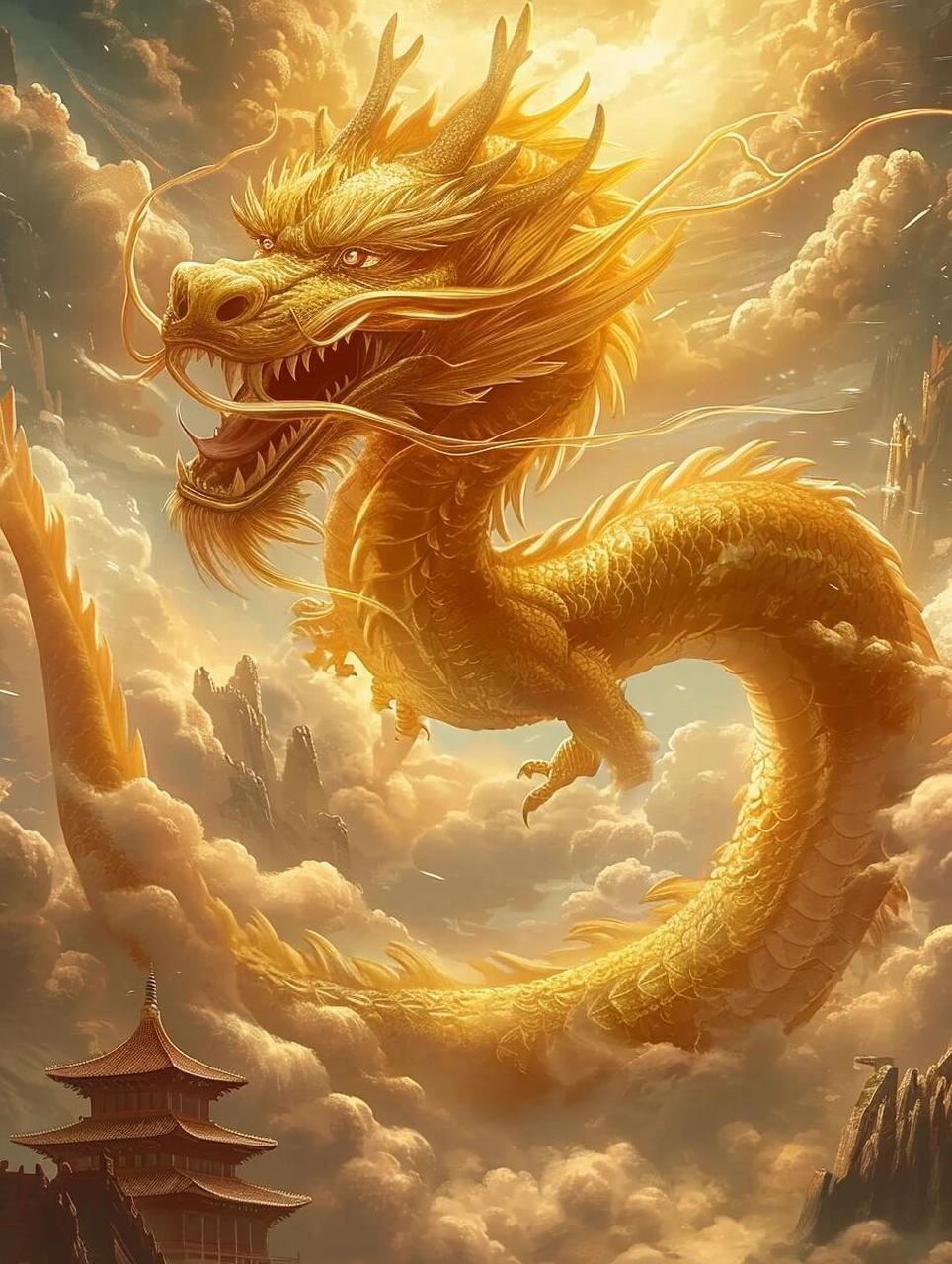 见者好运降临 龙行天下,霸气归来!