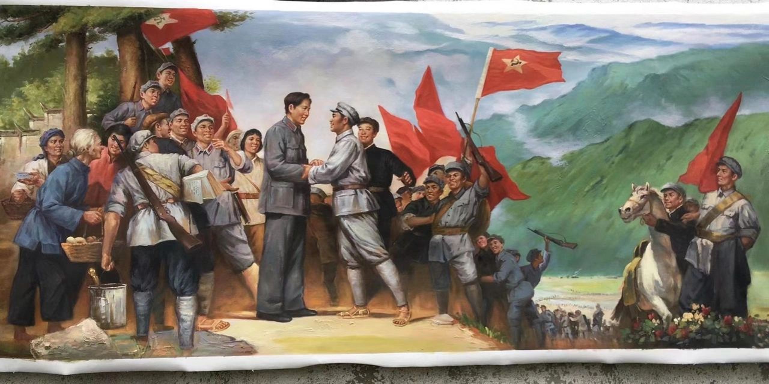 红色革命·油画