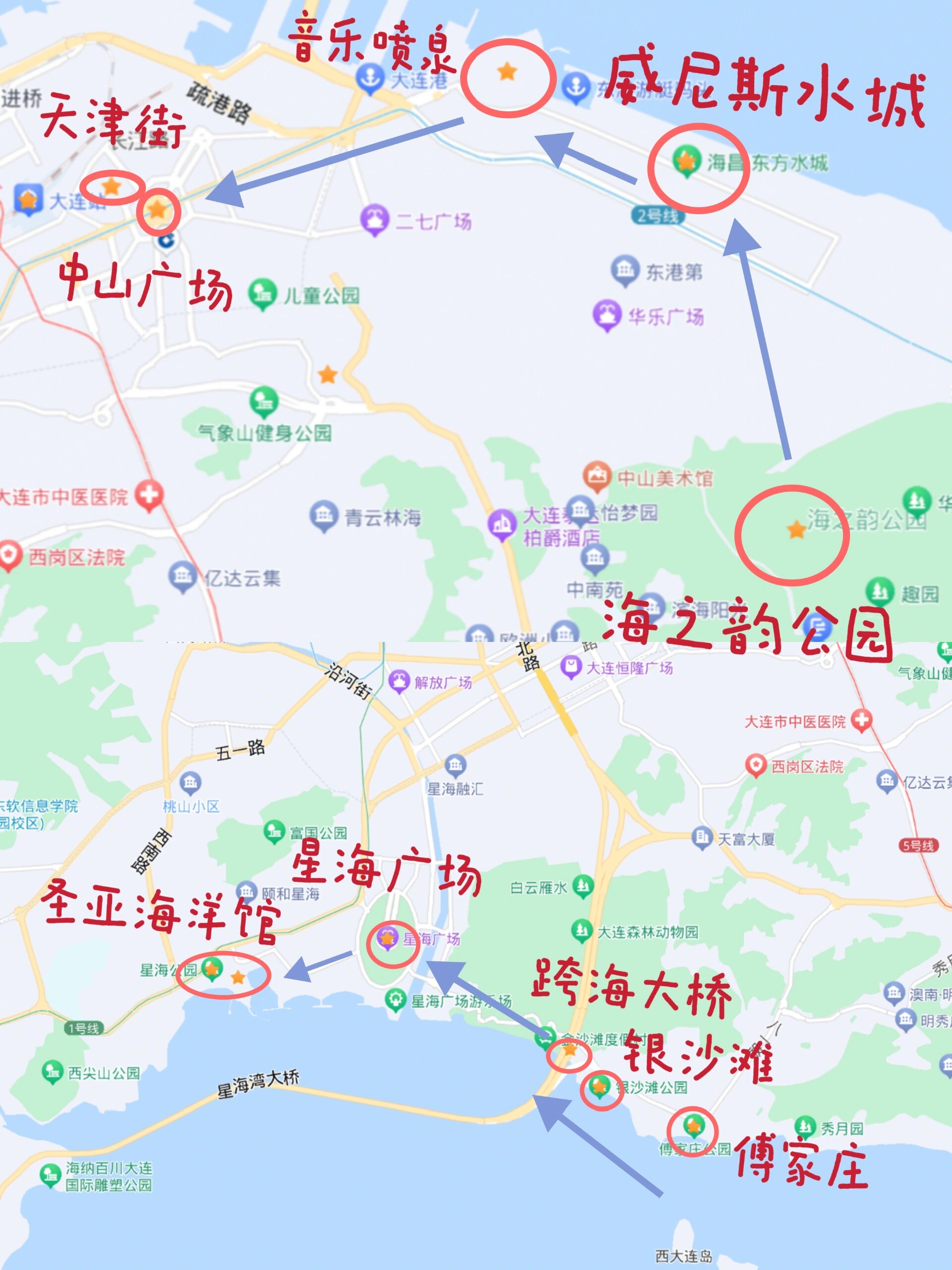 大连天津街地图图片