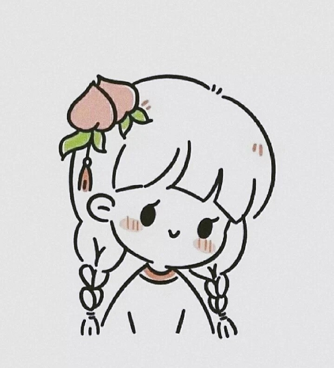 超可爱的水果小人简笔画 超可爱的水果小人简笔画