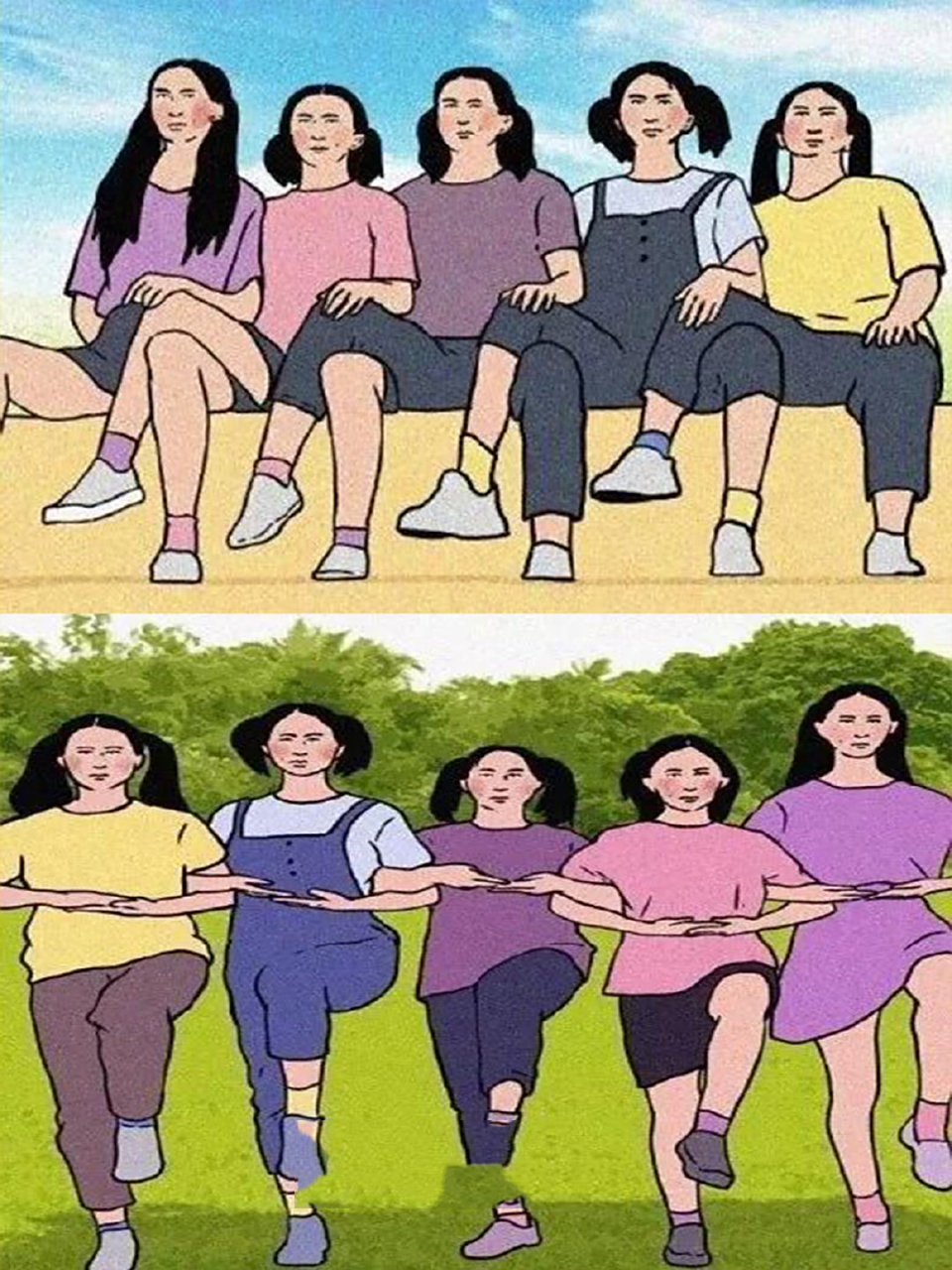 团队聚会旅游沙雕拍照姿势大全|马上收藏 给大家分享一些不管是聚餐