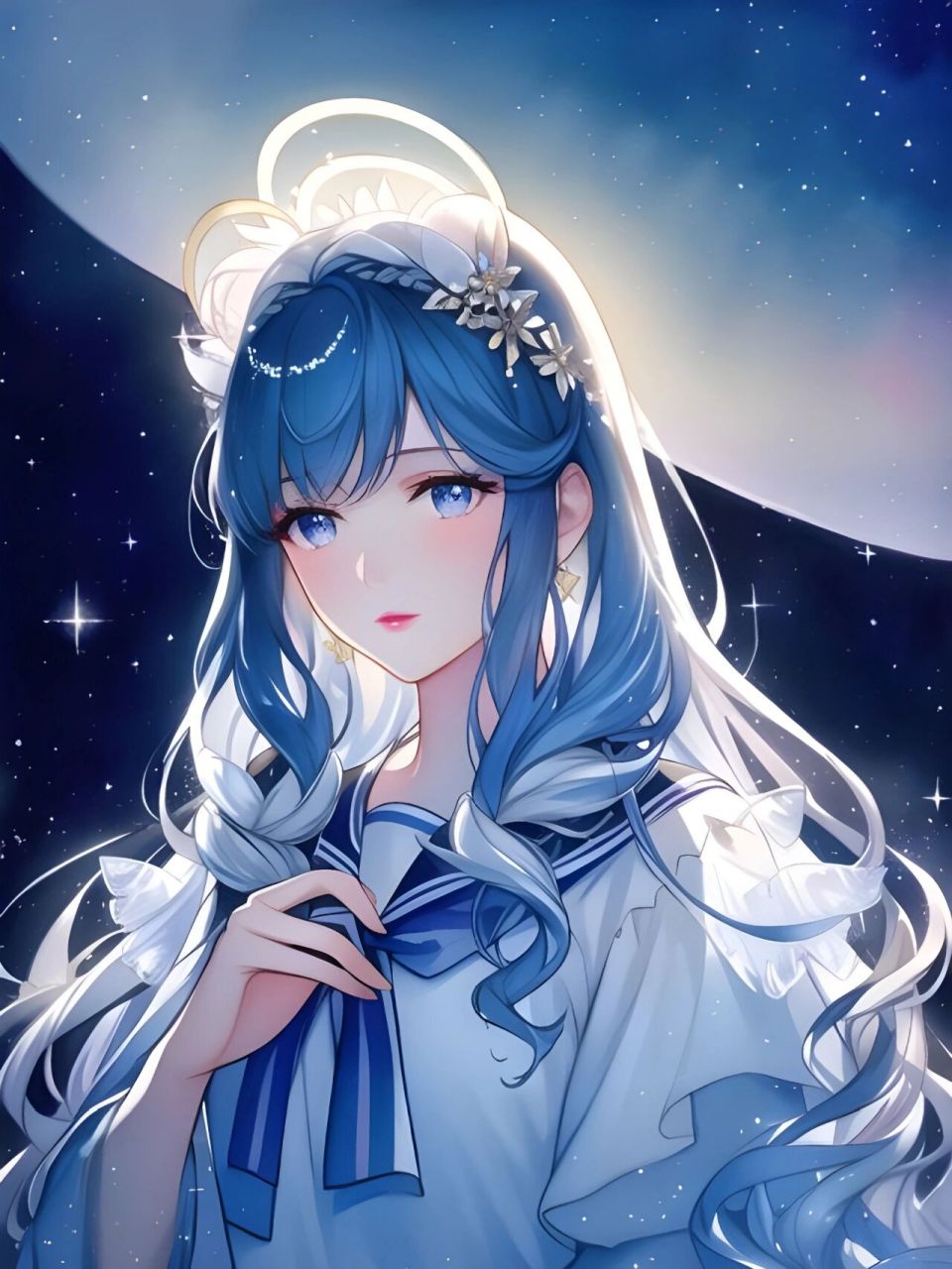 仙气紫水晶|神秘梦幻紫|二次元头像壁纸