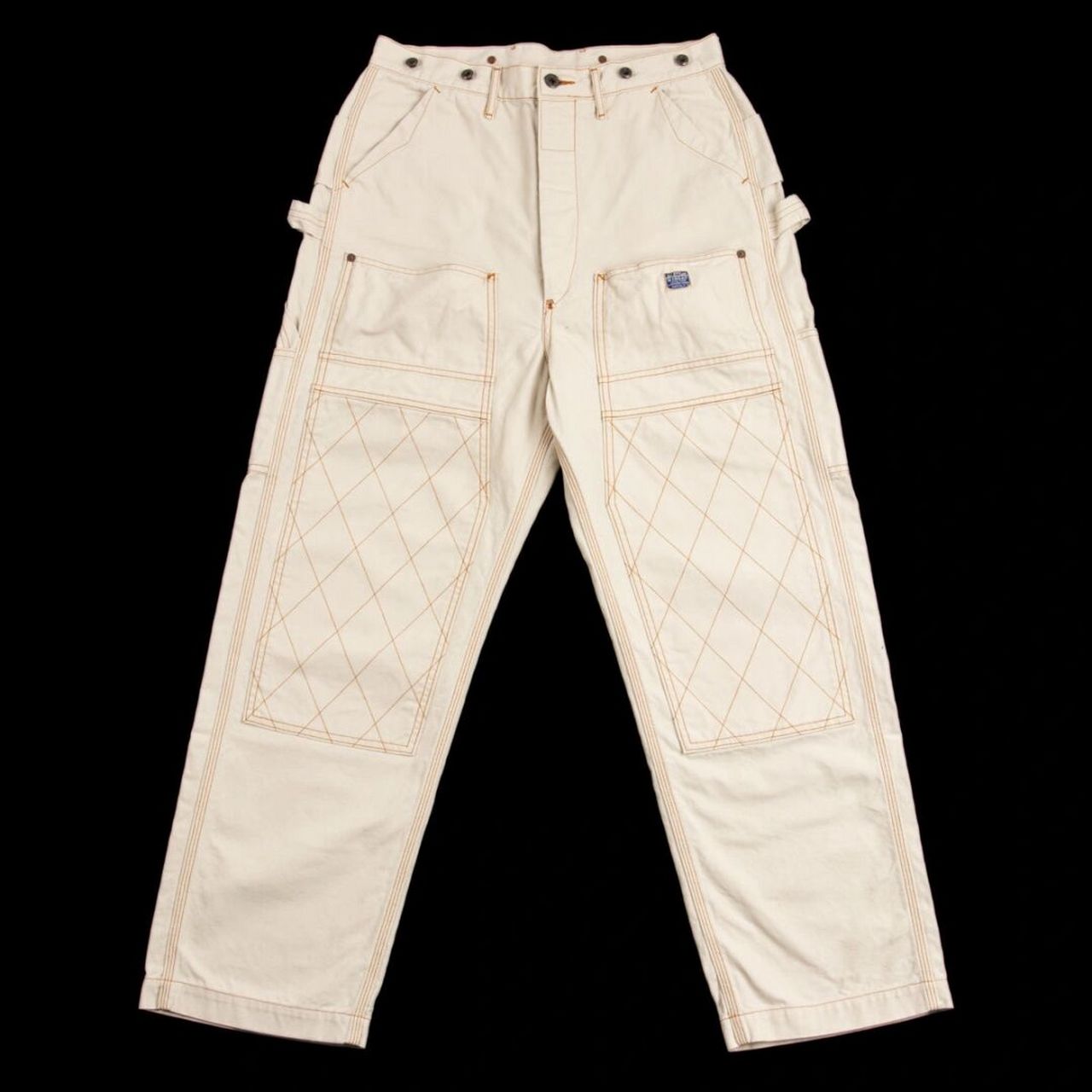 种草 | kapital膝盖补强工装裤 double knee的工装裤,以前在美国工装