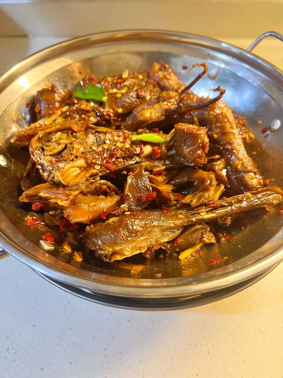 江西菜之干锅鸭五件08做法简单97好吃到 前段时间发麻辣鸭三件