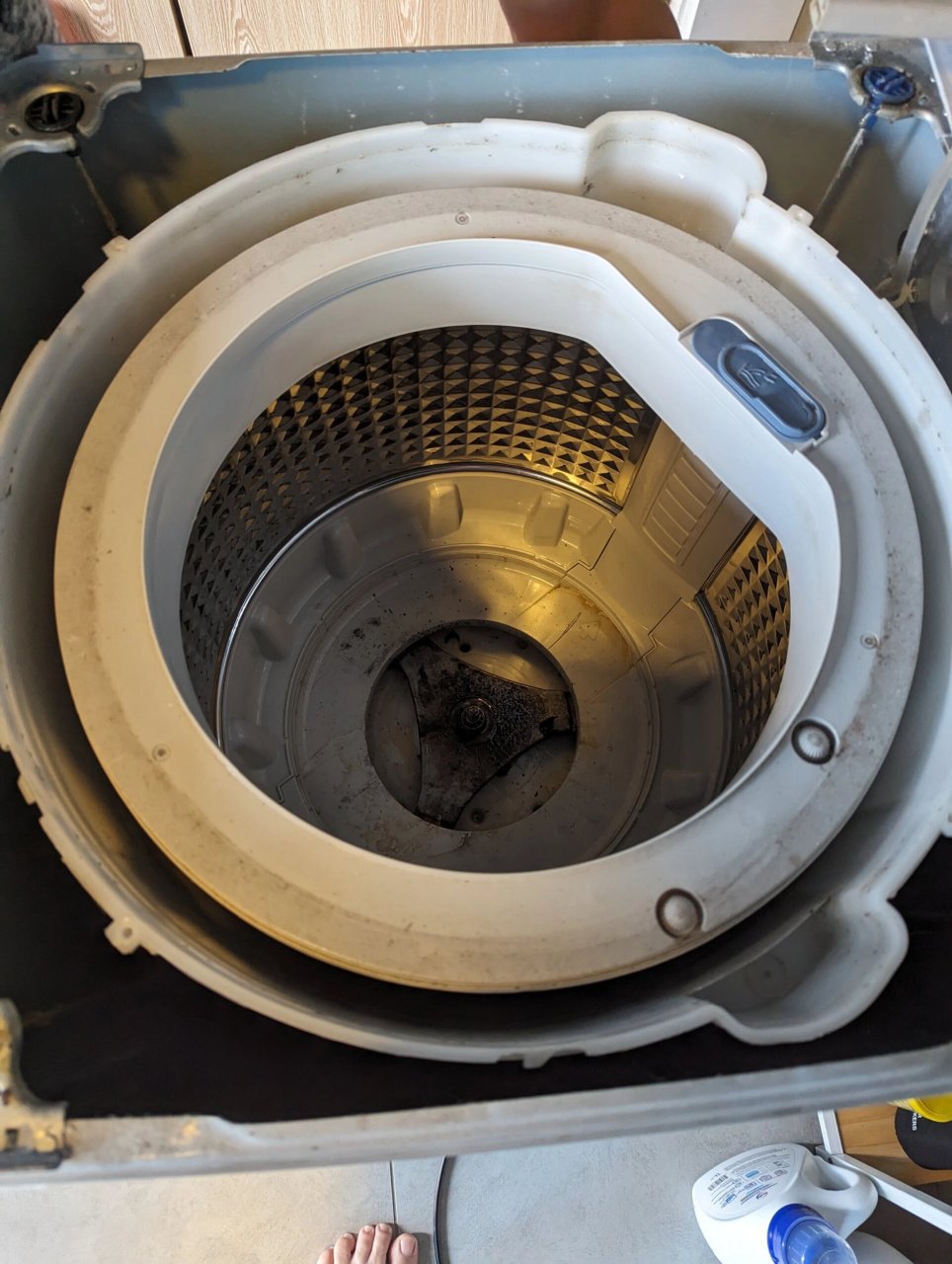 samsung 洗衣机清理篇 型号:samsung diamond drum  7kg 我家洗衣机