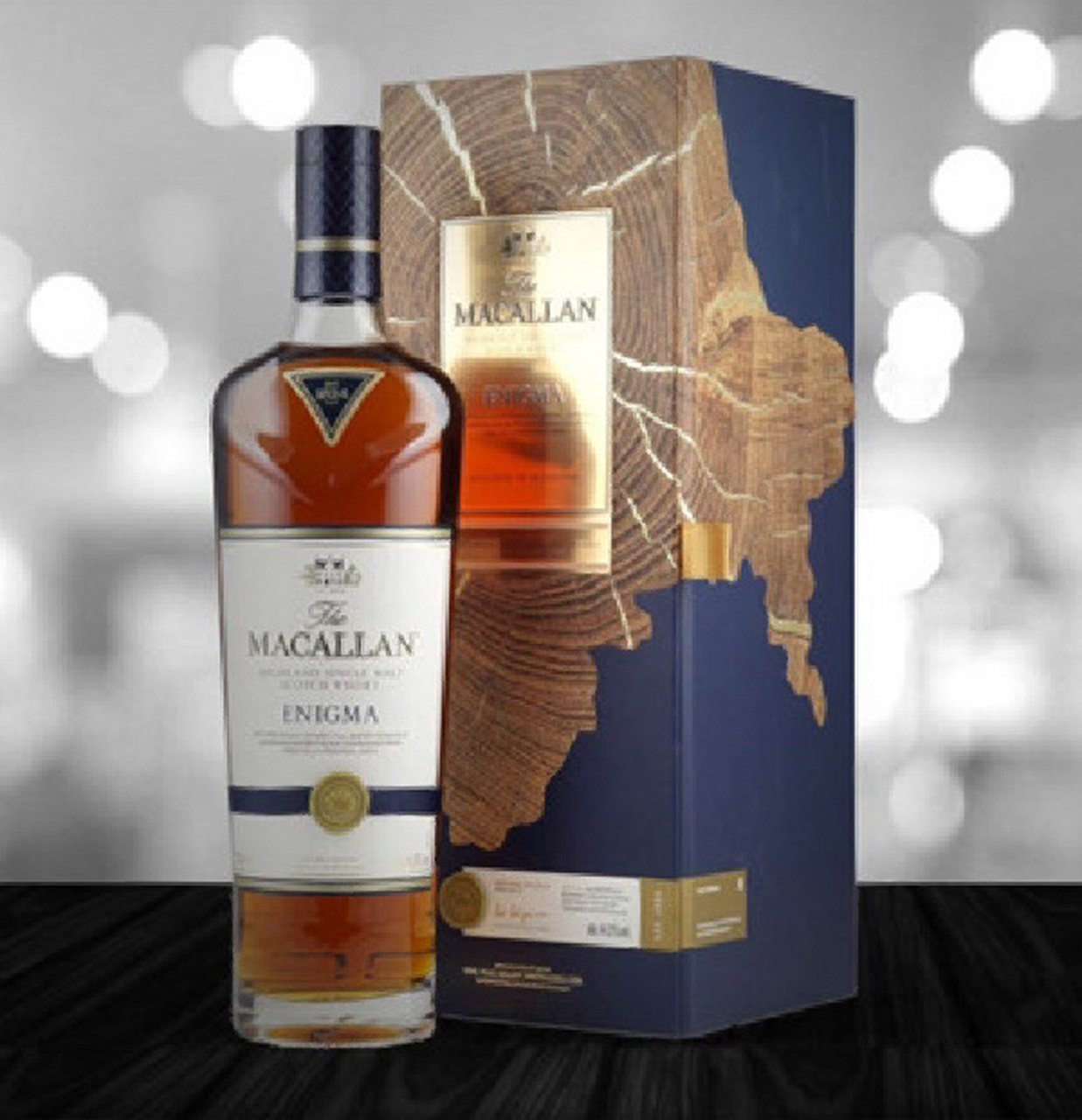 麦卡伦 探索系列 enigma湛蓝单一麦芽威士忌 macallan enigma single