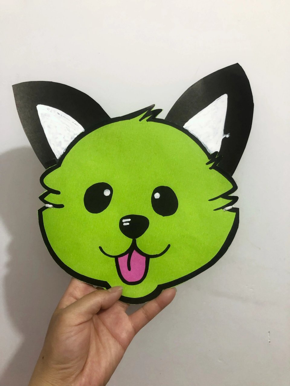 狗狗头饰 #画画# #绘画# #简笔画##头饰# #动物头饰# #狗狗头饰# #简