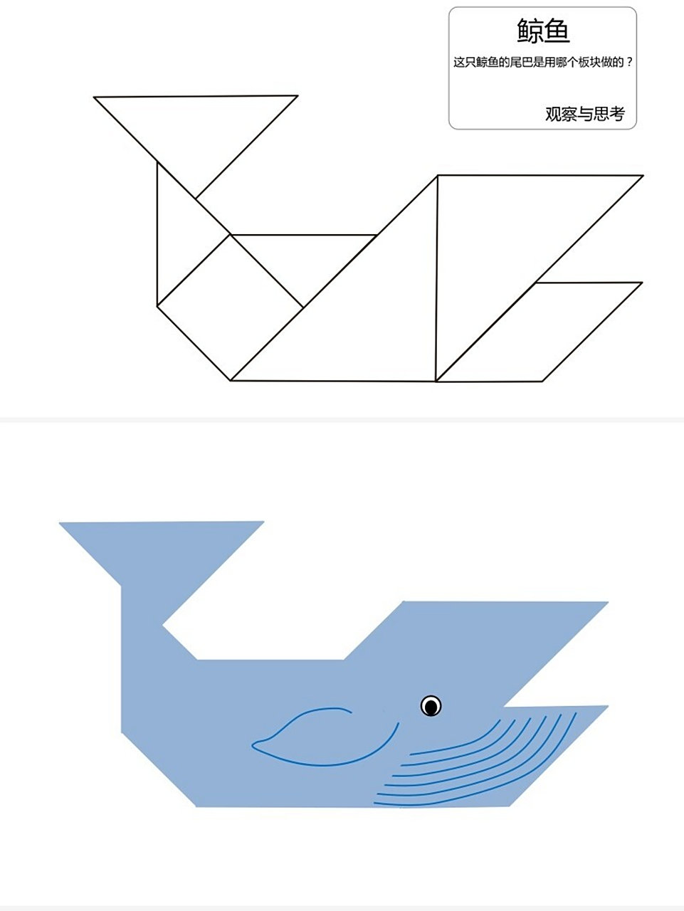 【七巧板】模板   海洋动物 97巧板的好处与用处 91七巧板的好处