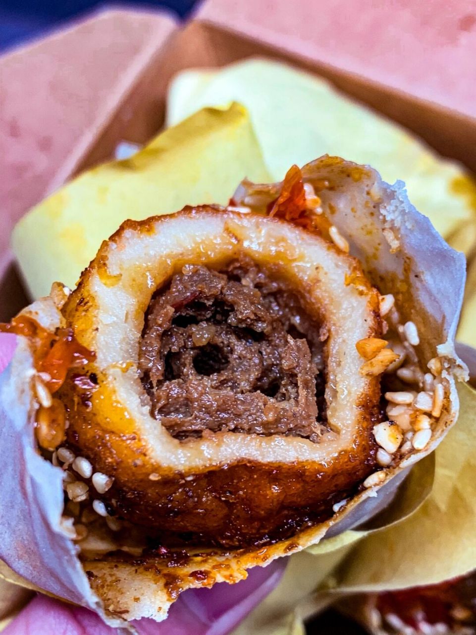 99地点:盐城农民街 92店名:煎饼卷面筋 — 煎饼卷面筋 903