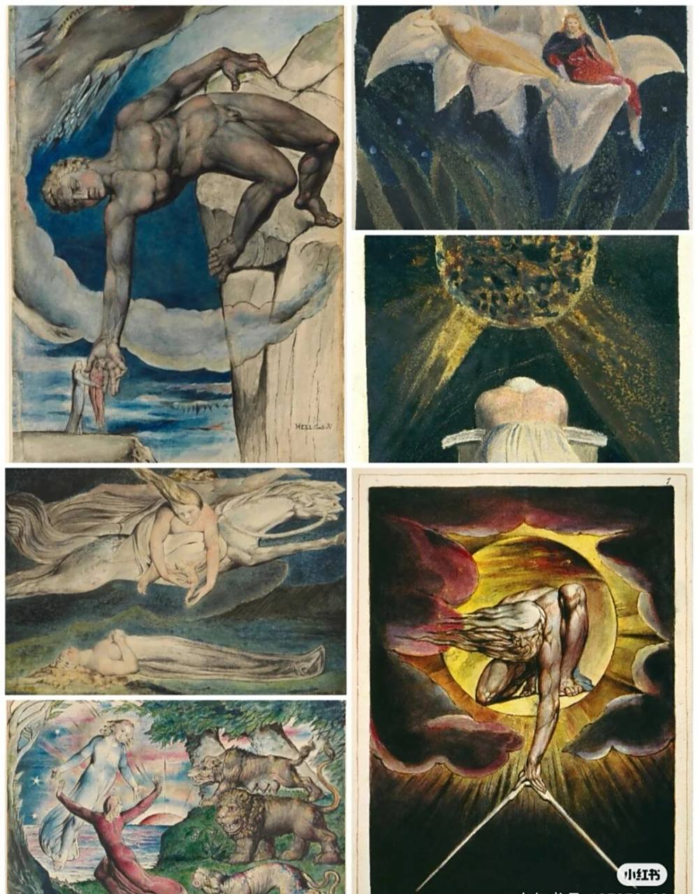 英国伟大的诗人,画坛天才威廉64布莱克 一颗沙里看出一个世界, to