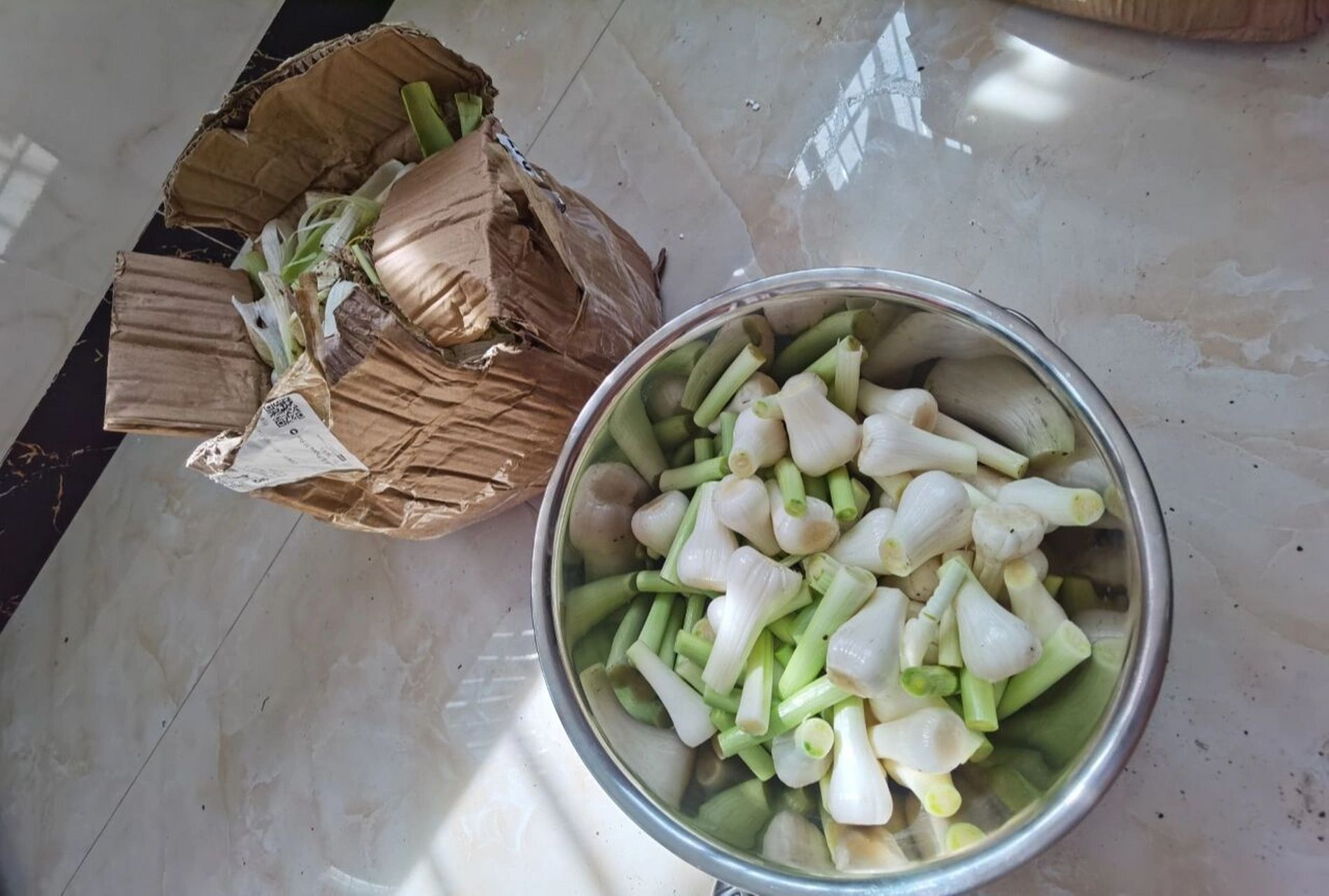 腌鸡蒜啦!就爱这一口!