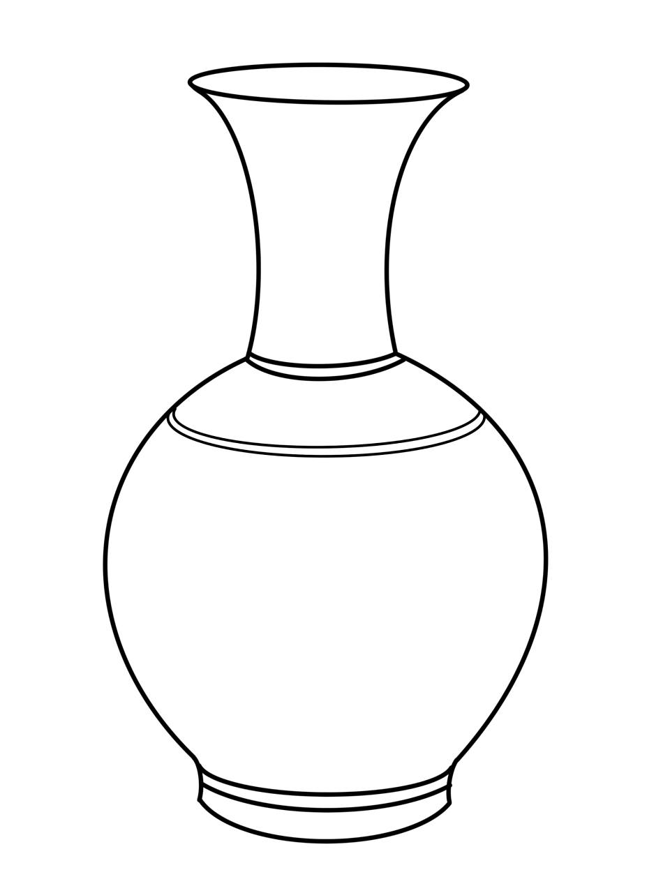 青花瓷瓶简笔画 找不到可以绘画的青花瓷瓶简笔画,那就自己画几个吧