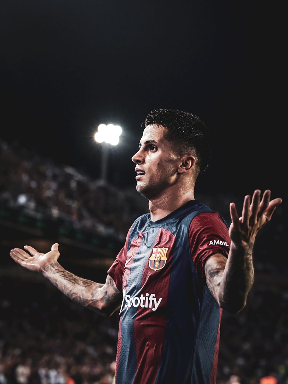 坎塞洛:我的家人和我所有的朋友都知道我长期以来一直想在巴萨踢球.