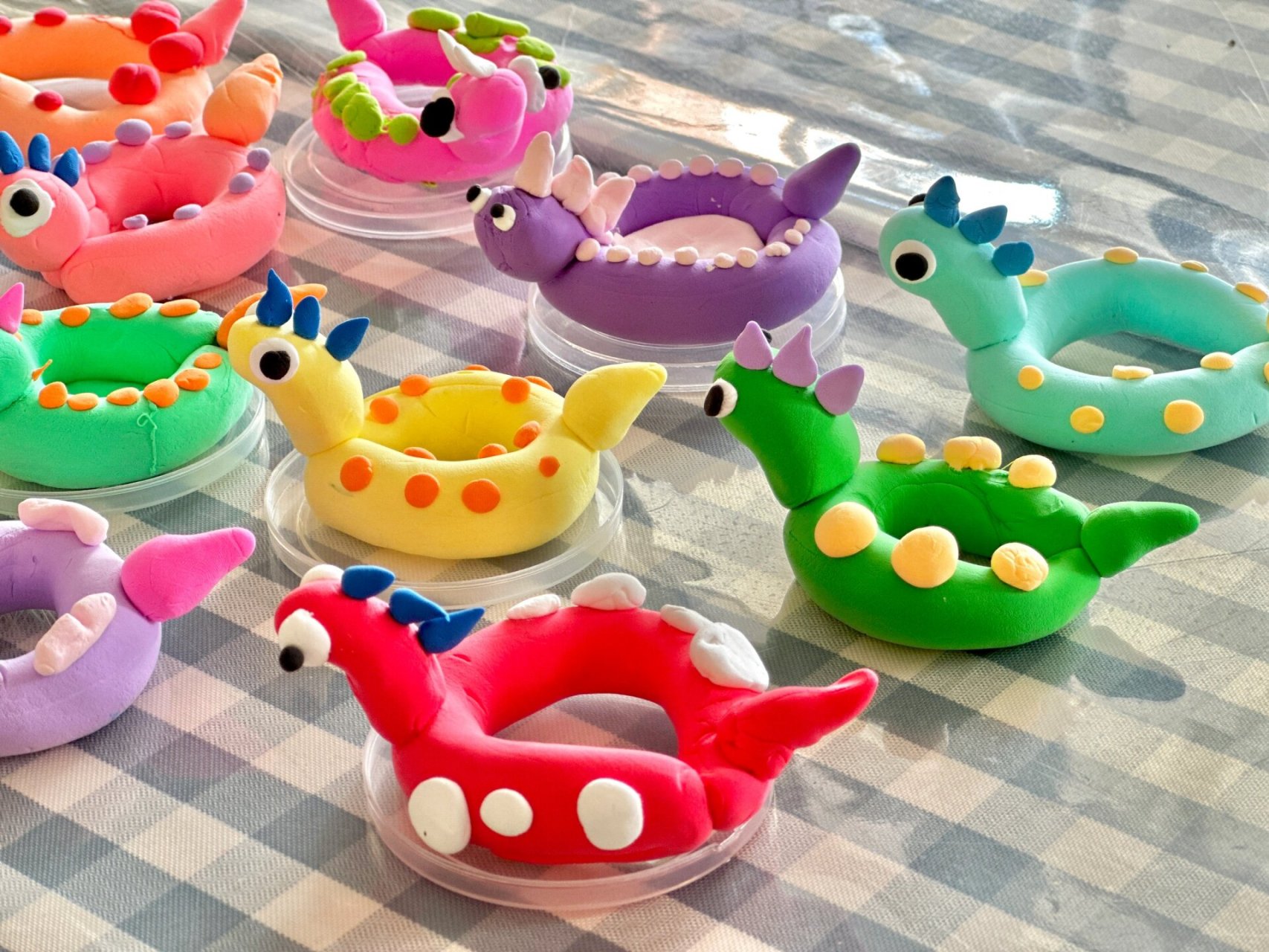 幼儿园小恐龙黏土 中大班恐龙黏土手工