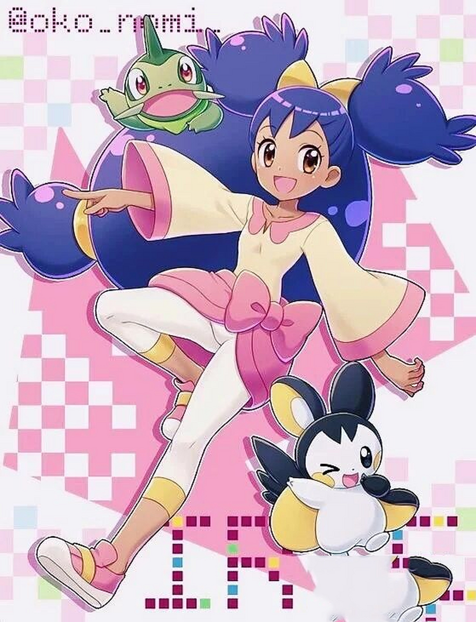 宝可梦女主壁纸～太好看了吧 来一波可爱的宝可梦女主壁纸叭