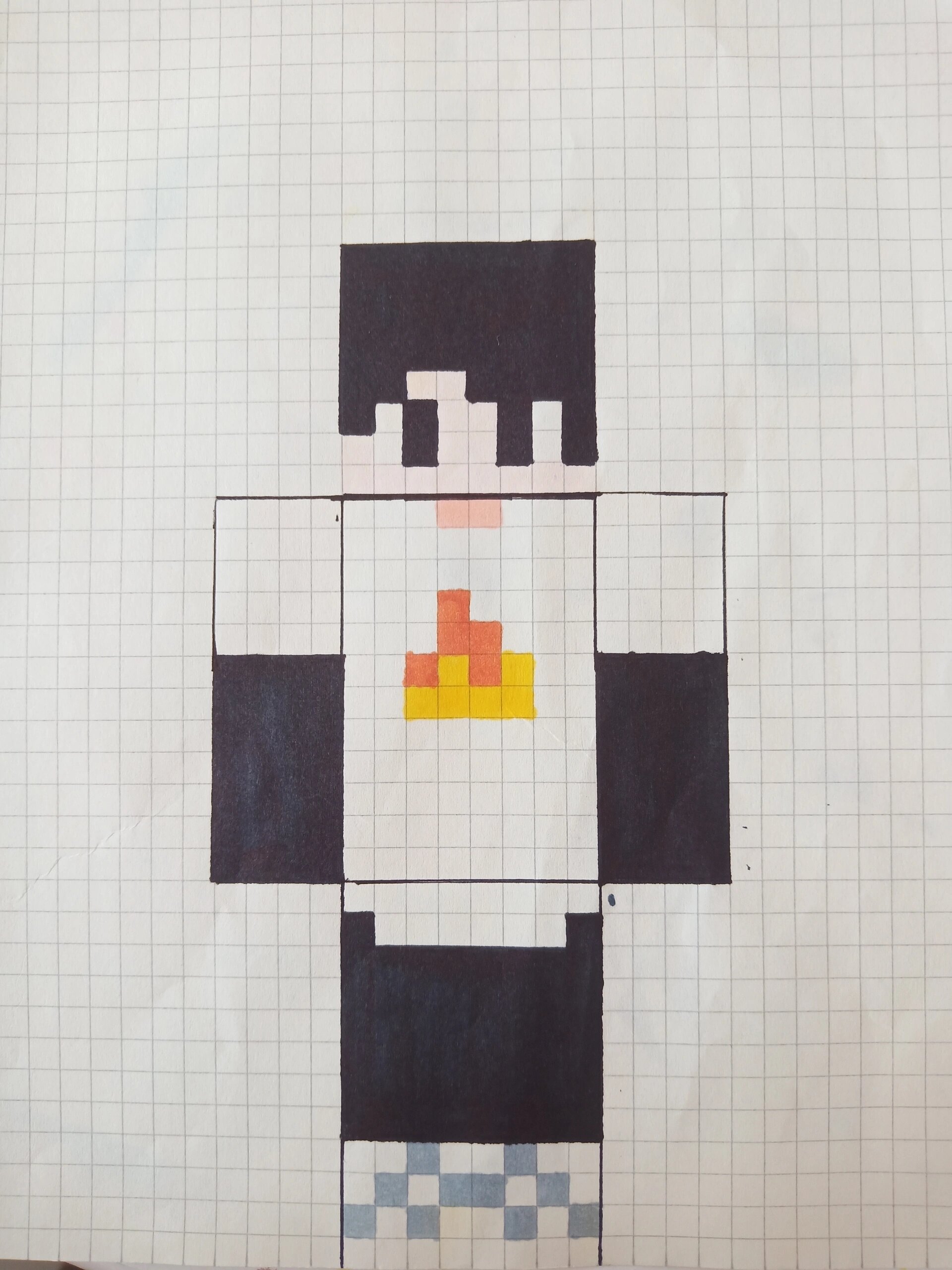 我的世界方格画