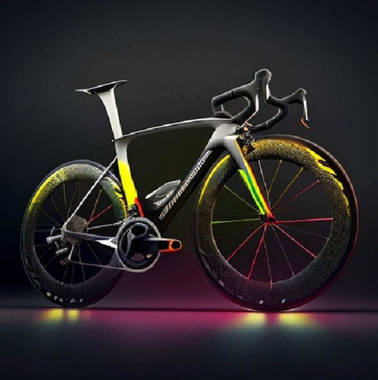 ai已经预测未来自行车的磁悬浮水壶技术了 一键生成的,它还懂得落差要