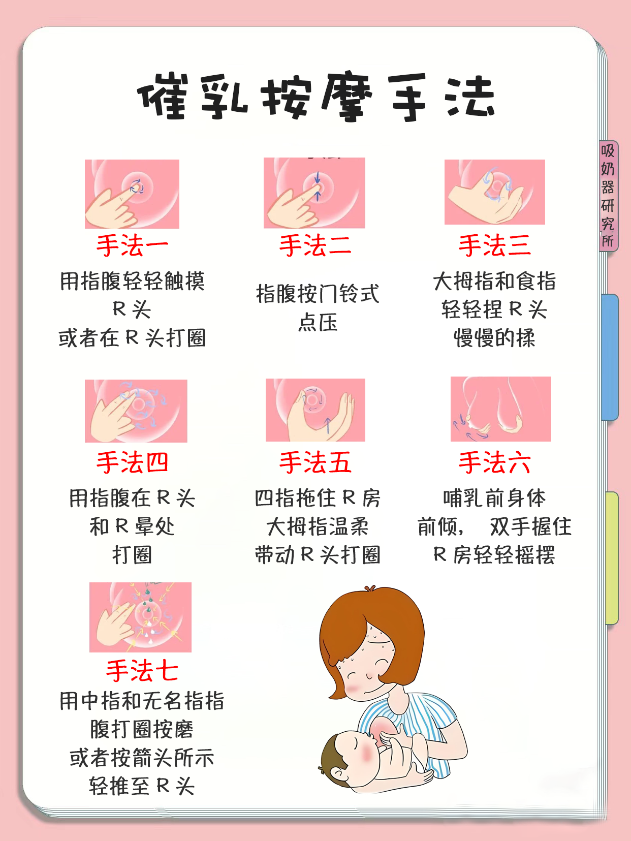 催乳手法教程视频教程图片