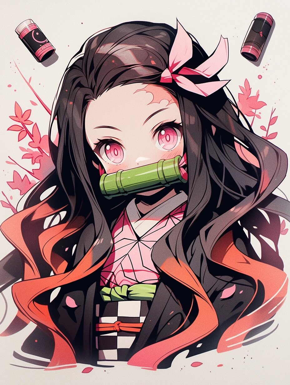 niji丨q版祢豆子 超超超级可爱
