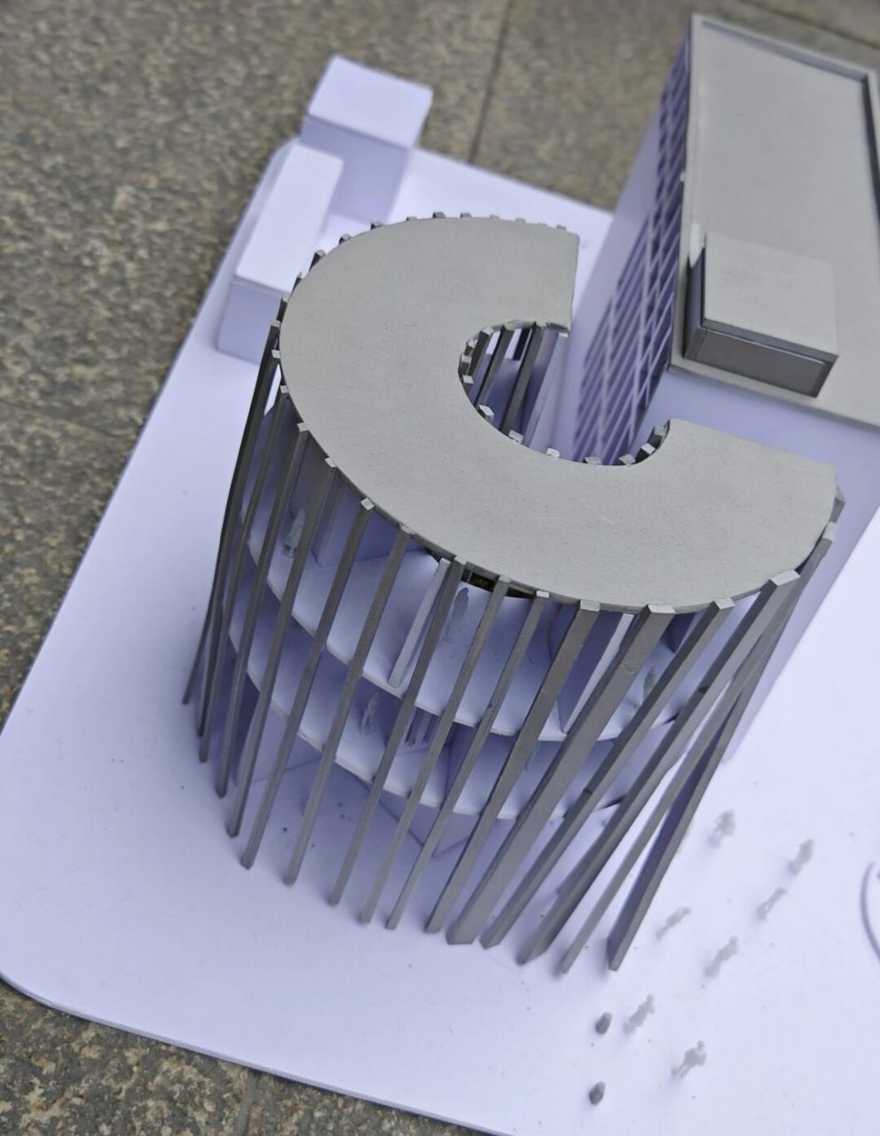 22级建筑新生们习作分享一波 #立体构成# #建筑模型# #立体构成作业