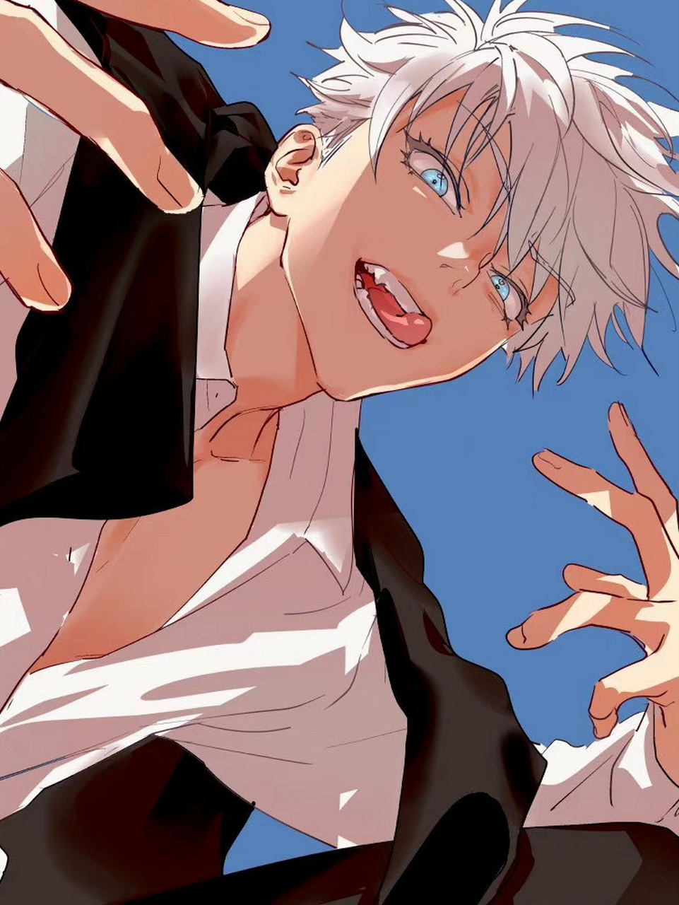 五条悟 #动漫# #五条悟###咒术回战## 【t:juju_net】