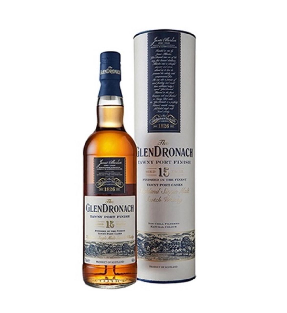 格兰多纳 15年波特风味桶 单一麦芽威士忌 glendronach potter in 15